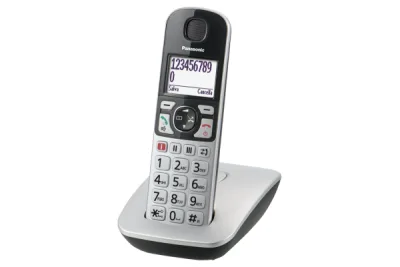 TELEFONO CORDLESS PAN TGE510 SILVER LCD 1.8/VV/BLOCC CH/COMP.APP.ACUST