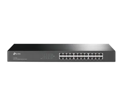 SWITCH 24P 10/100MBPS TP-LINK 19INC H RACK-MOUNT STEEL CASE