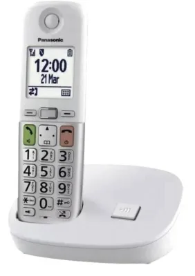 TELEFONO CORDLESS PAN TGU410 WHITE LCD 2.1/BLOCCO CH/COMP.APP.ACUST