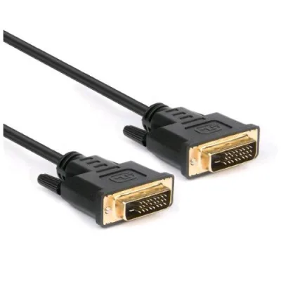 Hamlet Cavo Video DVI Dual Link 24+1 Schermato Maschio/Maschio 180 cm Nero
