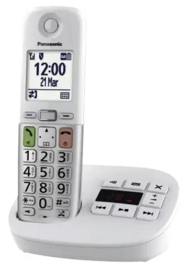 TELEFONO CORDLESS PAN TGU430 WHITE LCD 2.1/ TGU410 + SEGR.TELEFONICA