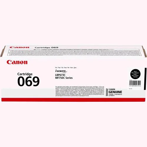 Canon 069 Toner Nero per LBP673CDW MF752CDW MF754CDW 2.100 Pagine