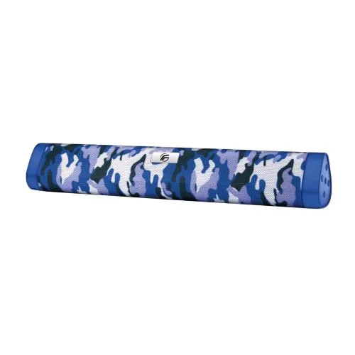 Fenner Fnbk-XV-A15 Speaker Bluetooth A15 10W Slot Scheda SD USB FM Radio AUX Vivavoce Blue Camouflage