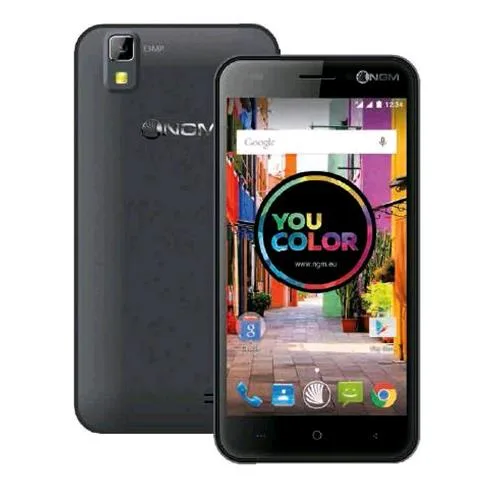 NGM You Color P508 Dual SIM 5" IPS HD Curvo Quad Core 16GB RAM 2GB 4G LTE Extra Cover Omaggio Aggiuntiva tra 21 Colori Italia Titanium