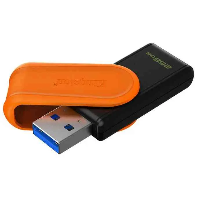 Kingston Datatraveler Exodia S 256GB Flash Drive USB-A 3.2 Gen 1 Nero Arancione