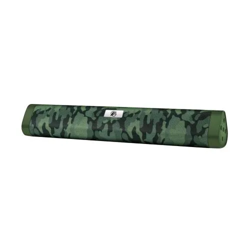 Fenner Fnbk-XV-A15 Speaker Bluetooth A15 10W Slot Scheda SD USB FM Radio AUX Vivavoce Green Camouflage