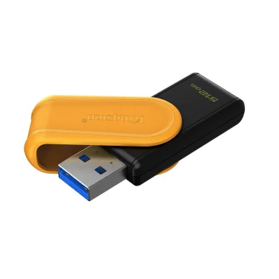 Kingston Datatraveler Exodia S Chiavetta USB 512GB USB-A 3.2 Gen 1 con Cappuccio a Rotazione Nero Giallo