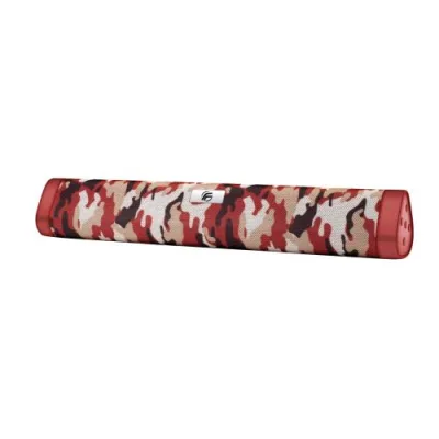 Fenner Fnbk-XV-A15 Speaker Bluetooth A15 10W Slot Scheda SD USB FM Radio AUX Vivavoce Red Camouflage