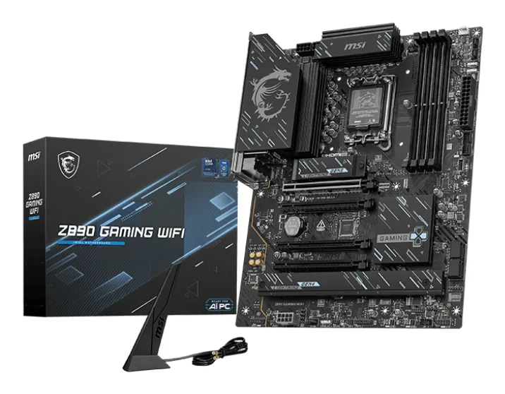 MB MSI Z890 GAMING WIFI S1851 4D5 4M2 4SATA 4PCIE HDMI/DP ATX