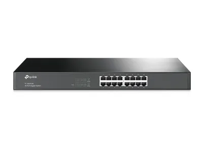 SWITCH 16P GIGABIT RACK MOUNTABLE S STEEL CASE TPLINK