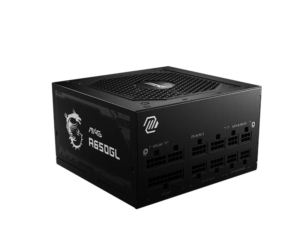 ALIMENTATORE 650W MAG A650GL 80+ GOLD MODULARE BLACK
