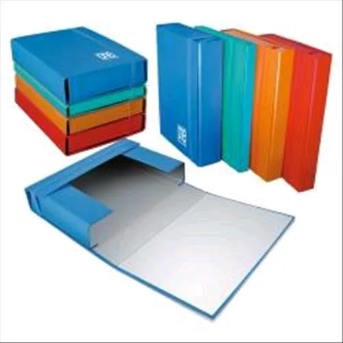 Blasetti One Color Cartella Progetto C/Elastico in Cartoncino Plastificato 250X360MM A4 Dorso 3cm Col. Arancio