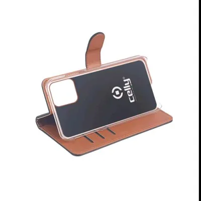 Celly Apple iPHONE 11 Pro Max Wally Case Custodia a Portafoglio Black