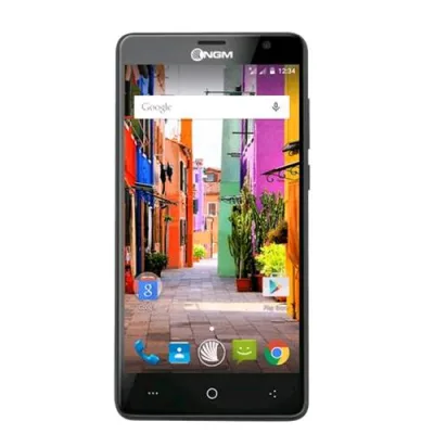 NGM You Color P552 Dual SIM 5.5" IPS HD Curvo Octa Core 16GB RAM 3GB 4G LTE Extra Cover Omaggio Aggiuntiva tra 21 Colori Italia Titanium