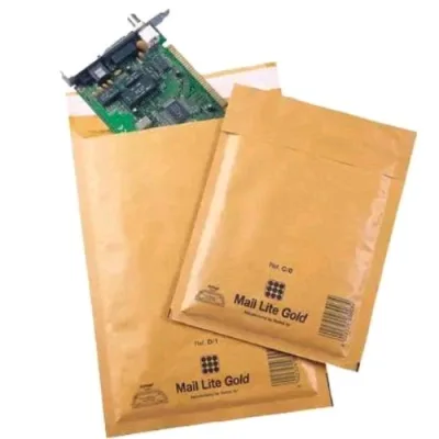 Sealed Air Sealed Maillite Air Buste Imbottite 22X33 cm Chiusura con Strip Avana Conf 50 Pz.