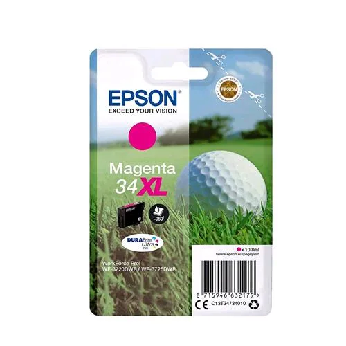 Epson 34 XL Cartuccia Ink 10.8 ml Magenta