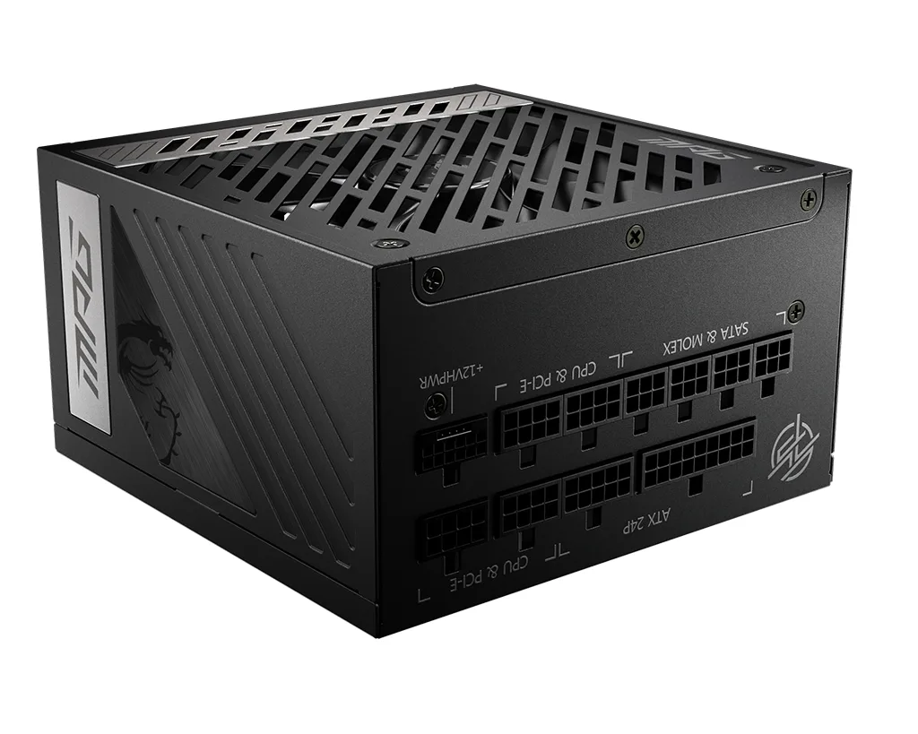 ALIMENTATORE 1000W MPG A1000G PCIE 80+ GOLD PFC ATTIVO FULL MODULAR BK