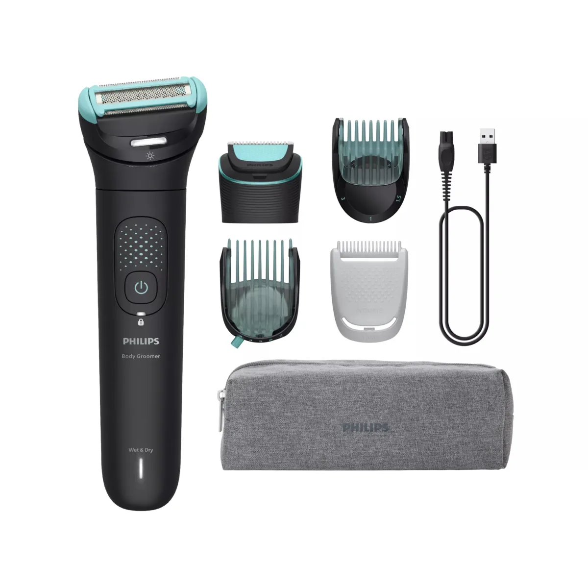 MULTIGROOM RASOIO CORPO PHILIPS BG7470/15 WET DRY SERIE 7000O