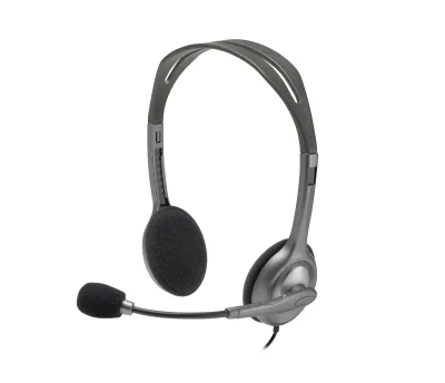 CUFFIA CON MICROFONO 3,5MM H110 HEADSET