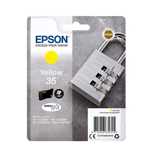 Epson 35 Cartuccia Ink 9.1 ml Giallo