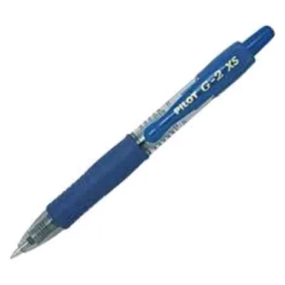 Pilot G-2 Pixie Penna Roller Gel Punta 0.7 mm Blu Conf 12 Pz.