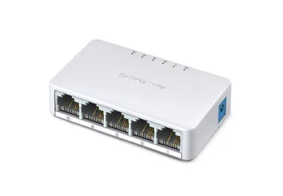 Mercusys MS105 Switch Non Gestito 5 Porte 10/100 Desktop Bianco