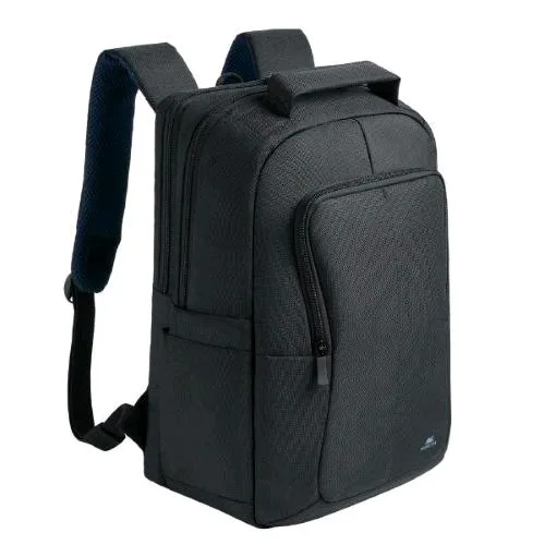 Rivacase Eco Zaino per MacBook Pro 16" in Rpet 8 Scomparti 2 Tasche Laterali Nero