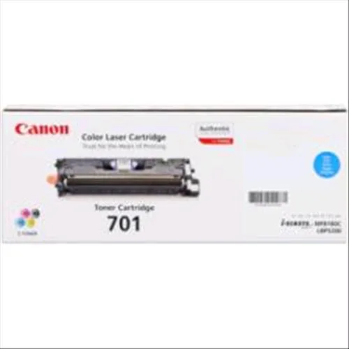 Canon 701L-C Toner Ciano per LBP 5200/MF8180C Durata 2.000 Pagine