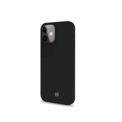 Celly Apple iPHONE 12 Mini Cover in Silicone Nero