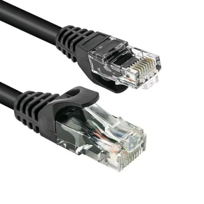 Vultech Cavo Ethernet UTP CAT.6 Non Schermato 1 m Nero
