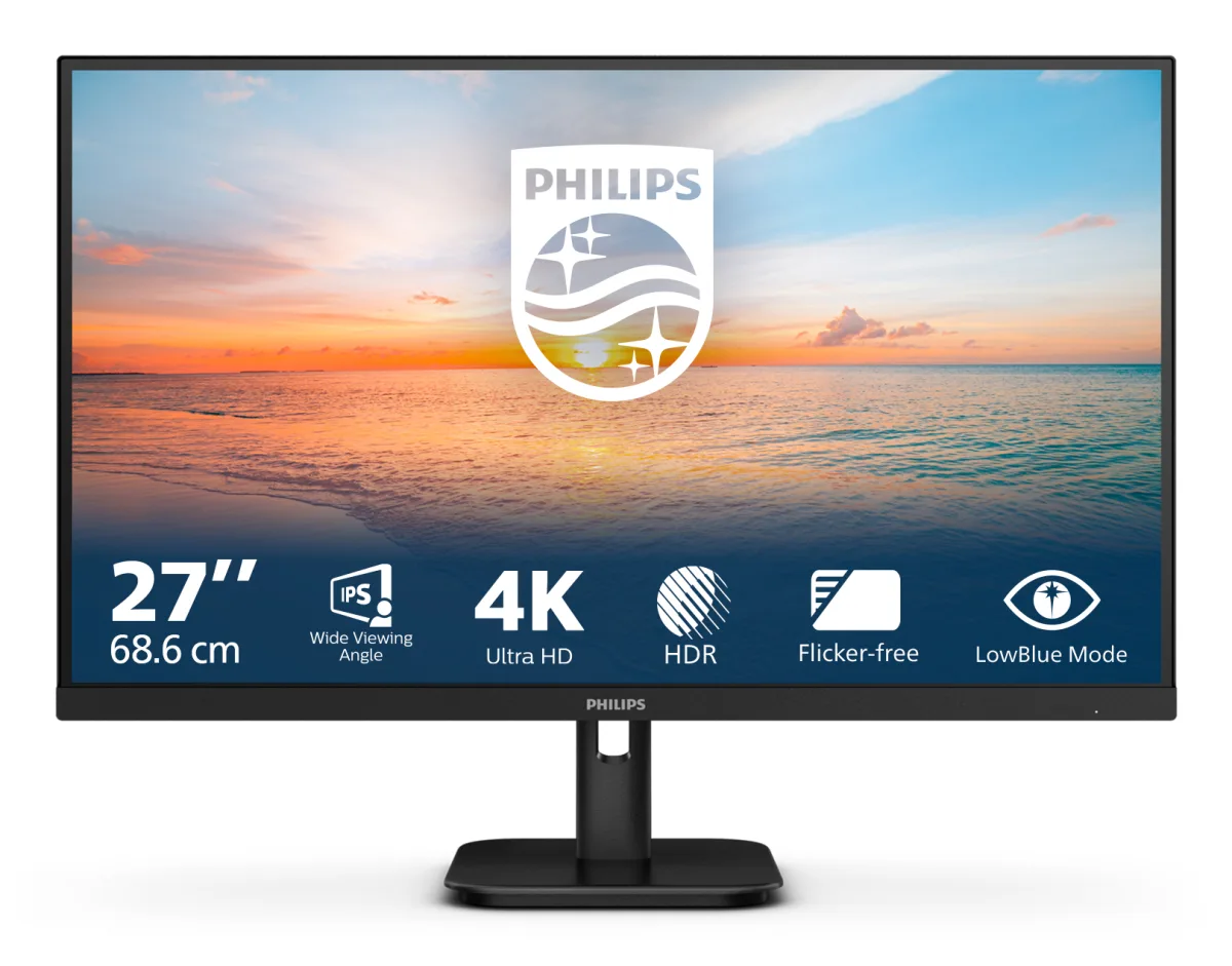 MON 27IPS MM 2XHDMI DP 4K MM PHILIPS 27E1N1800A/00