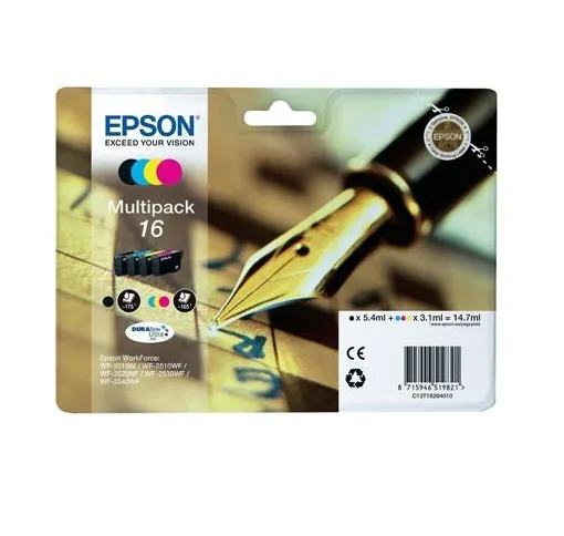 Epson Multipack 16 Cartucce Nero + Multicolor