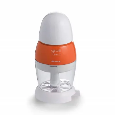 Ariete 439 Grattuggia Elettrica 200W Capacita' 0.2l Colore Bianco/Arancione