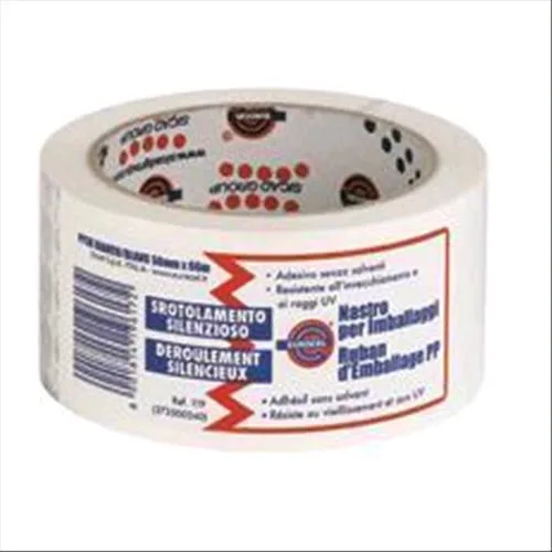 Eurocel PP36 Nastro da Imballo in PP 50MMX66MT Bianco Conf 6 Pz.