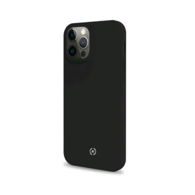 Celly Apple iPHONE 12 Pro Max Cover in Silicone Nero