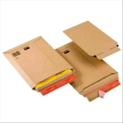 Colompac Buste in Cartone Ondulato a Sacco Rinforzato 215X300X50 mm Col. Avana Conf 20 Pz.