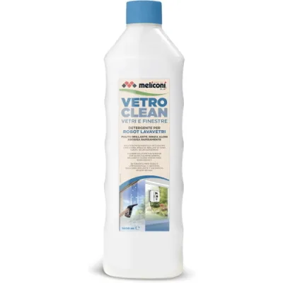 Meliconi Vetro Clean Detergente Vetri e Finestre per Robot Lavavetri 1 l