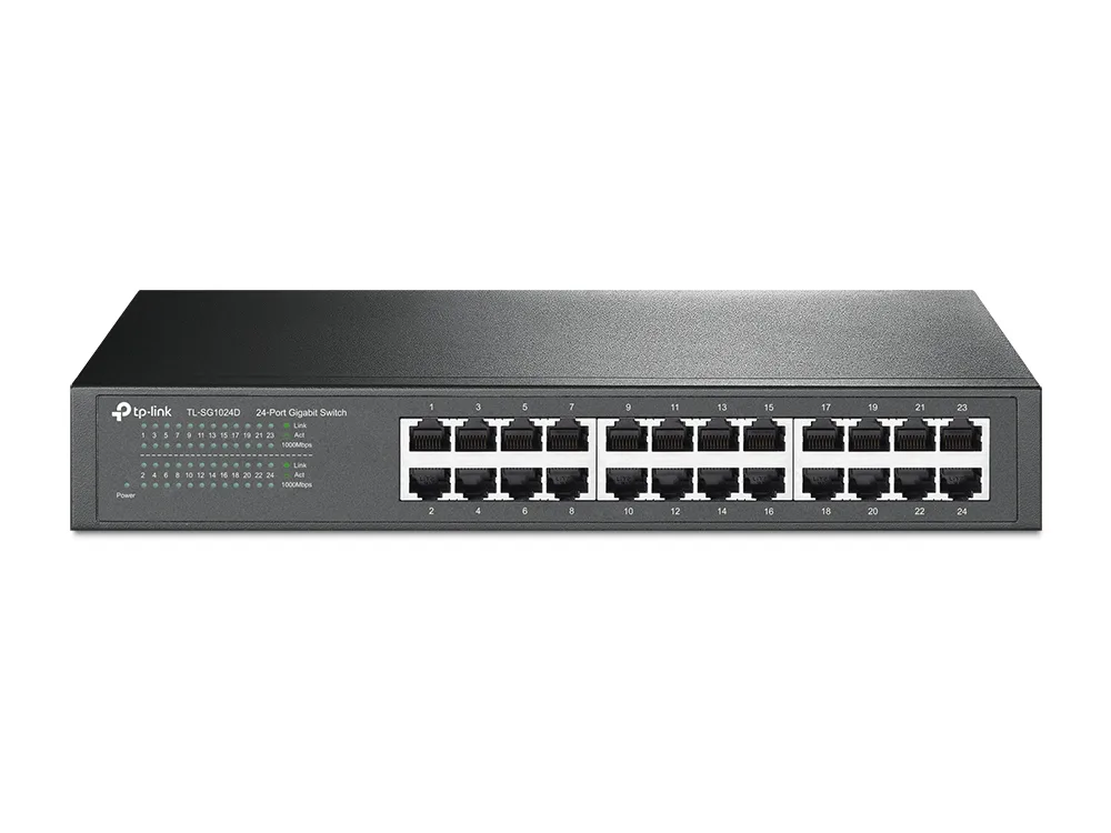 SWITCH 24-PORTE GIGABITLAN DESKTOP