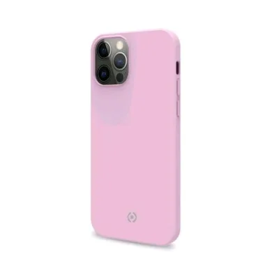 Celly Apple iPHONE 12 Pro Max Cover in Silicone Rosa