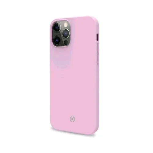 Celly Apple iPHONE 12 Pro Max Cover in Silicone Rosa