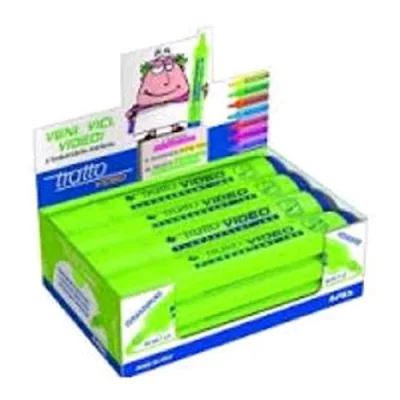 FILA Evidenziatore Tratto Video Lime 12 pz