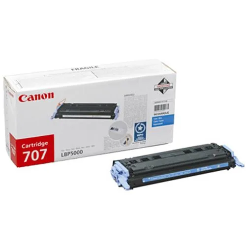 Canon 707 Toner Ciano per LBP 5000-LBP5100 Garanzia Italia (9423A004)