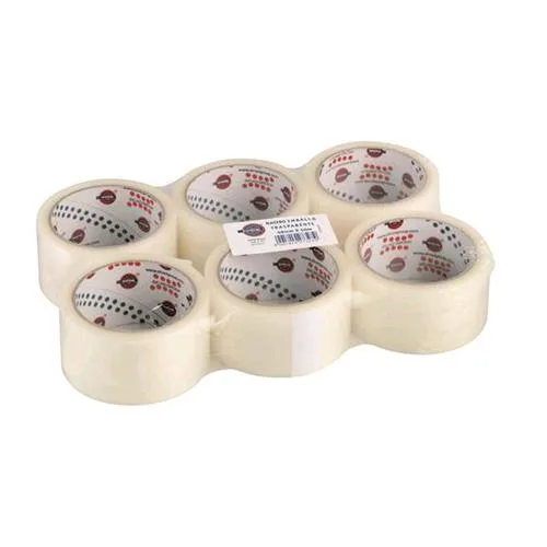 Eurocel PP5231 Nastro da Imballo in PP 48MMX50MT Trasparente Conf 6 Pz.