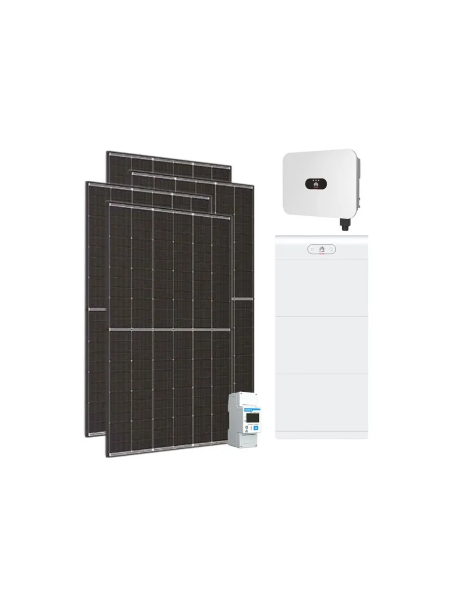 Kit fotovoltaico monofase 5460W inverter 5kW LB0 Huawei batteria al litio 21kWh LUNA2000