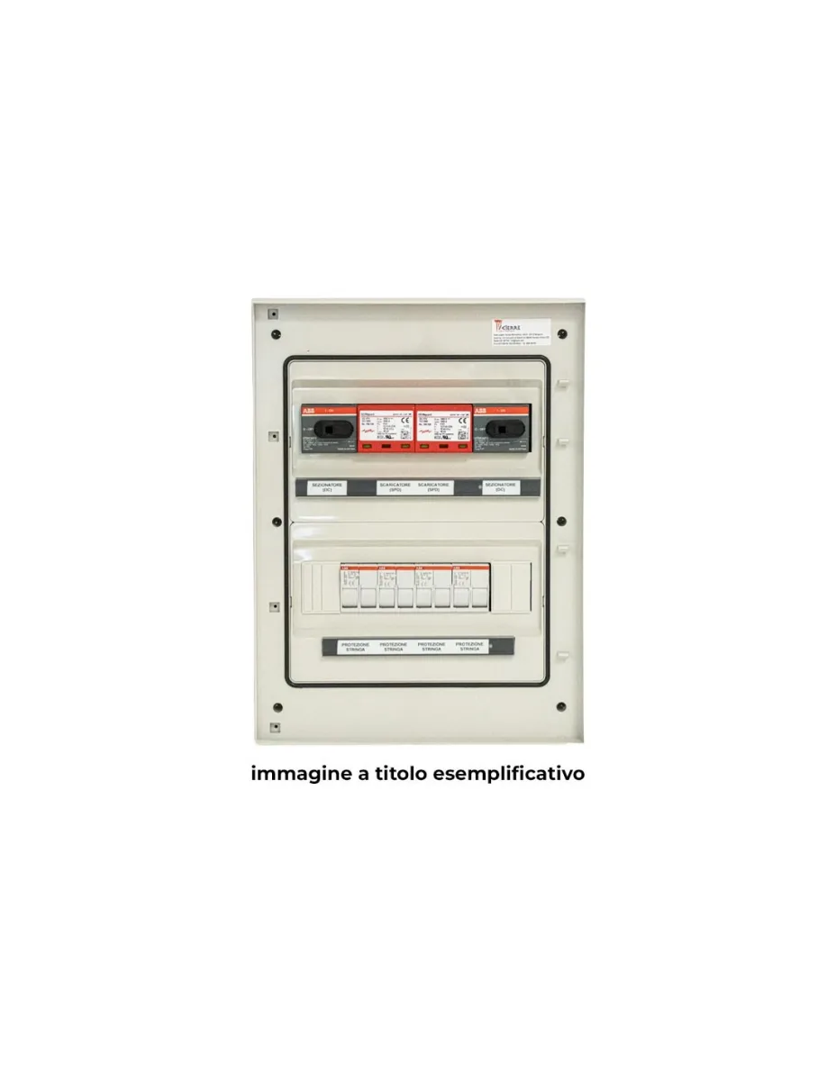 Quadro DC 4 stringhe parallelo 4IN-2OUT 1000V 32A Icierre