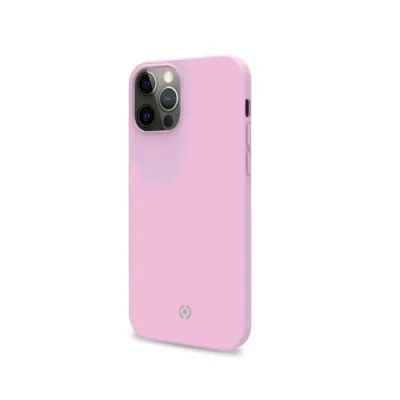 Celly Apple iPHONE 12/12 Pro Cover in Silicone Rosa
