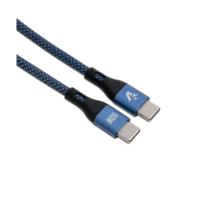 Vultech Cavo USB-C Maschio-Maschio 60 W 3.0A 1.2 m Blu