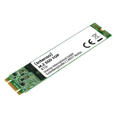 Intenso SSD Interno 1.000GB M2 2280 SATA III Top Lettura Sequenziale fino a 520 MB/S Scrittura Sequenziale fino a 500 MB/S