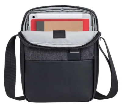 BORSA A TRACOLLA TABLET 11 BLACK BLACK MELANGE