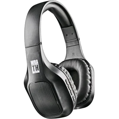 NGS Artica Wrath Cuffie Bluetooth con Microfono per Musica e Chiamate da Smartphone e Tablet Autonomia fino a 10 Ore Black